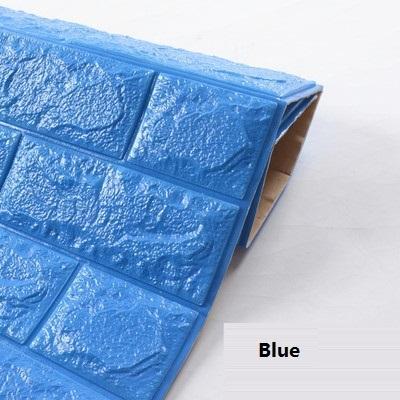 Adhésif mur de briques 3D