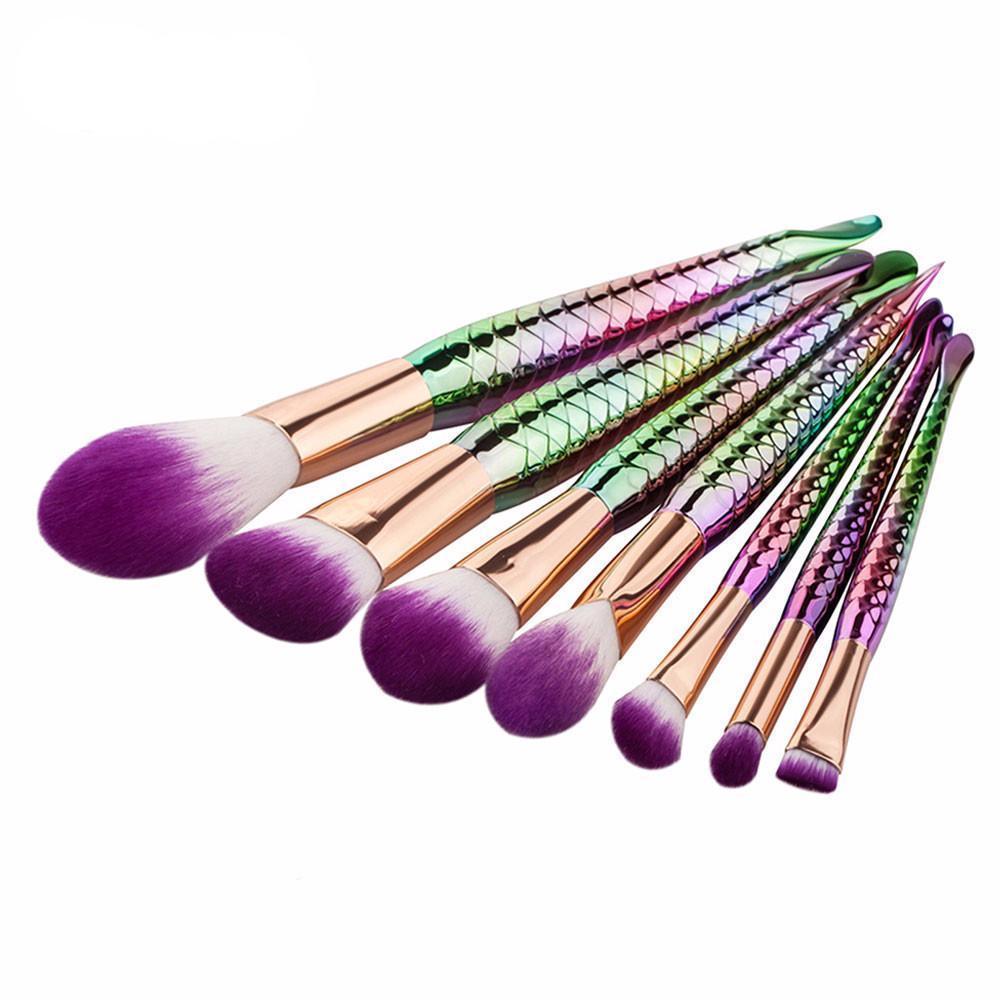 7 Piece Supernova Makeup Brush Set
