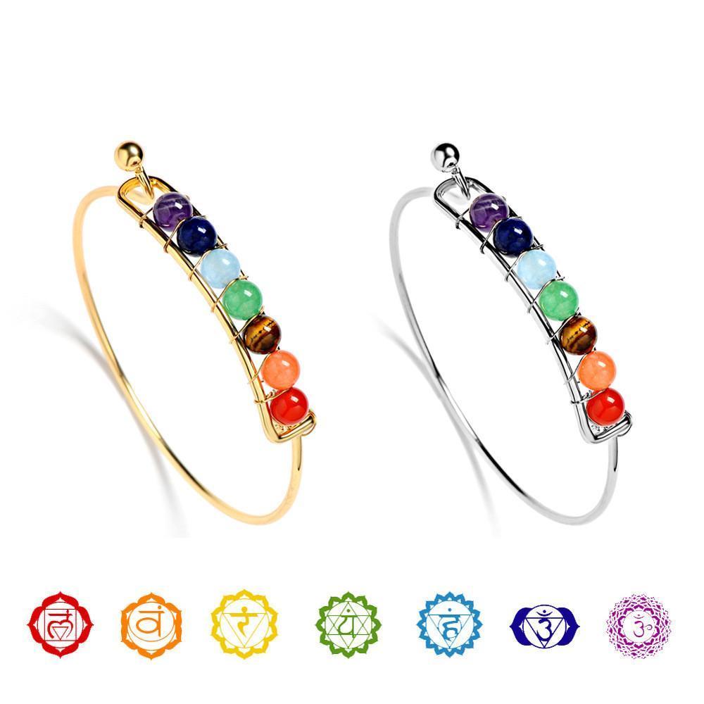 7 Chakra Bangles Bracelet