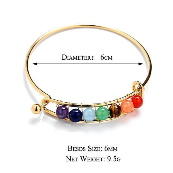 7 Chakra Bangles Bracelet