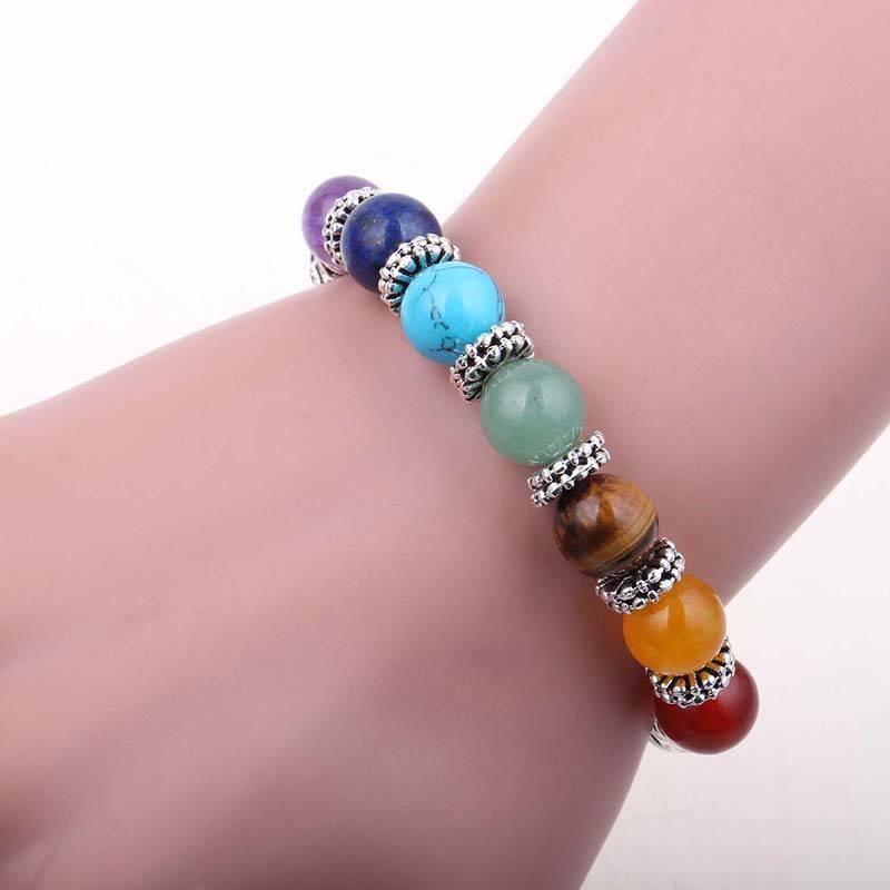 7 Chakra Reiki Healing Heart Bracelet