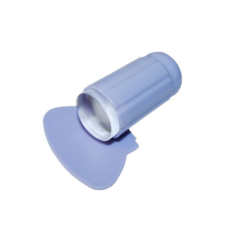 2.8CM Transparent Nail Art Stamp and Scraper Tool Set