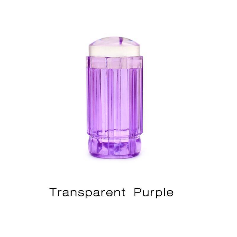 2.8CM Transparent Nail Art Stamp and Scraper Tool Set