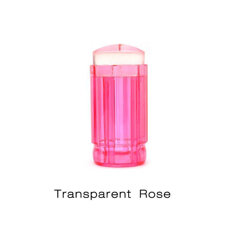2.8CM Transparent Nail Art Stamp and Scraper Tool Set