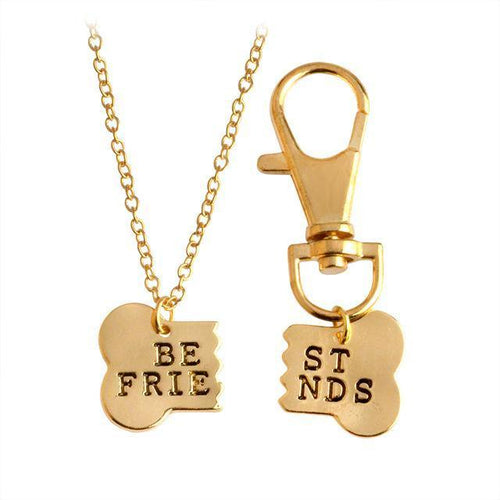 "Best Friend" Dog Bone Necklace ( Limited Edition )