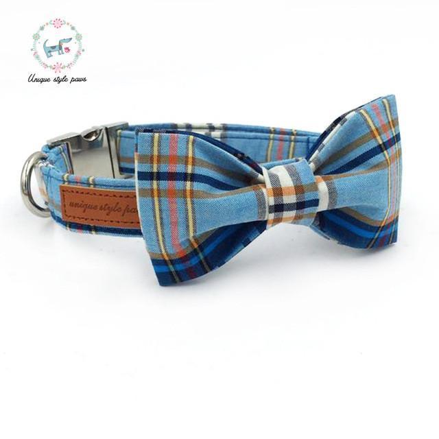 "The Abbott" Bow Tie, Collar & Leash Collection