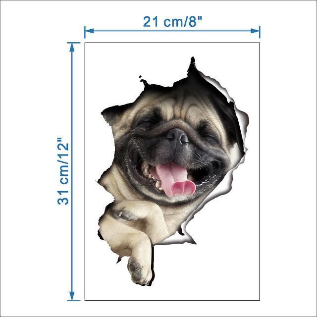 3D Pet Wall Sticker