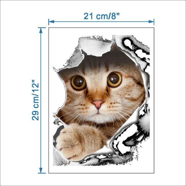 3D Pet Wall Sticker