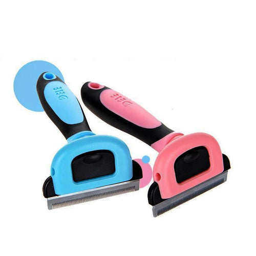 #1 Worldwide deShedding Comb | Dog Cats Hair Remover Brush Grooming with Detachable Clipper