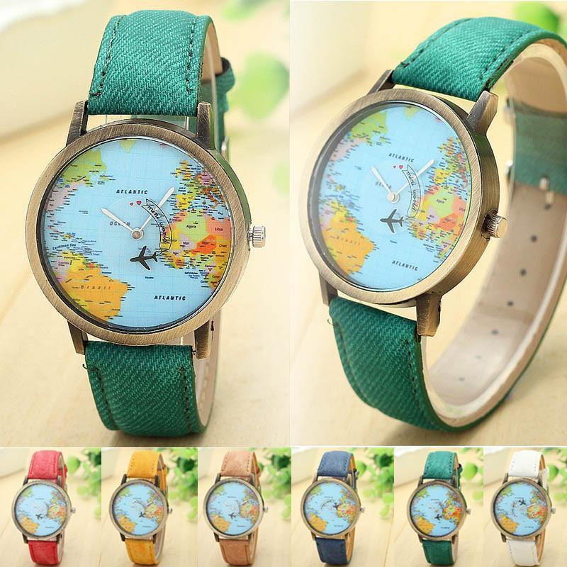 **HOT** Globetrotter World Traveler Watch